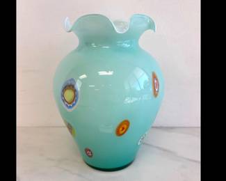 Lot 8730 Italian Murano Glass Art Vase