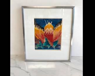 Lot 8719 Seabright Signed Vintage Sinbad Dragon Art Print