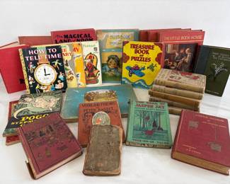 Lot 8898 Vintage Hardcover Childrens Books Golden Books Pogo more