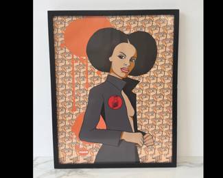 Lot 8902 Franco Signed Limited Edition 110 Pop Art Print