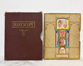 Lot 8811 Vintage Bodyscope Interactive Human Anatomy Folio Book