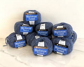 Lot 8729 10 Skeins Blackstone Tweed Berroco Yarn