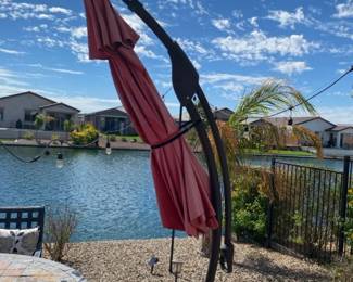Grand Patio Large Outdoor Umbrella On Rollers