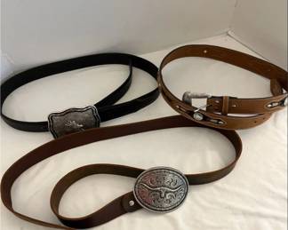 Mens Leather Belts