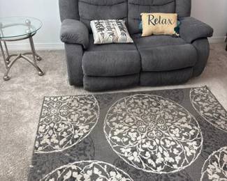 A Double Reclining Loveseat And More