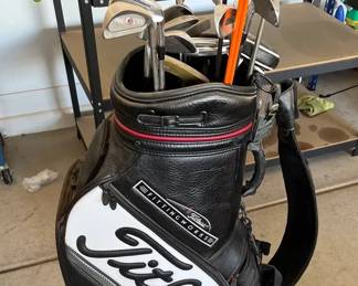 Golf Bag And Clubs