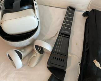 Meta Quest 2 Virtual Headset And A Jamstik