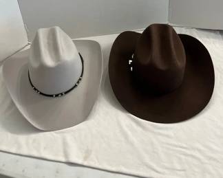 Bailey Felt Cowboy Hat and Bull Ride Cowboy Hat