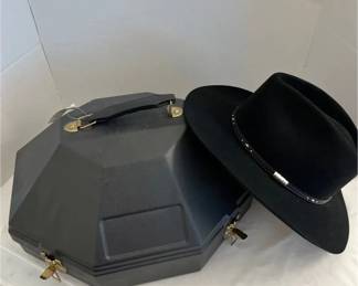 Stetson Felt Cowboy Hat With Case