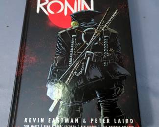 Teenage Mutant Ninja Turtles "The Last Ronin" Hardcover Autographed Book And Autographed Art Posters by Kevin Eastman