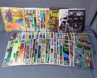 Comic Books Including Archie Adventure Series, Marvel, DC, And Image Comics