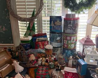 Assorted Christmas Holiday Decor Collection