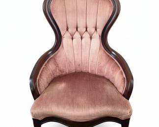 Vintage Kimball Victorian-Style Parlor Chair