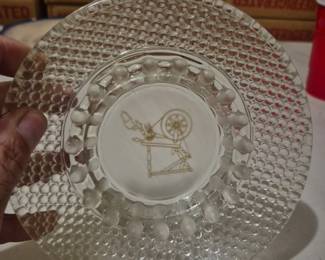 Wheel image on plate