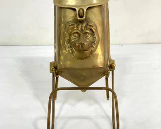 Vintage Brass Mailbox