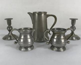 Vintage Pewter Pieces