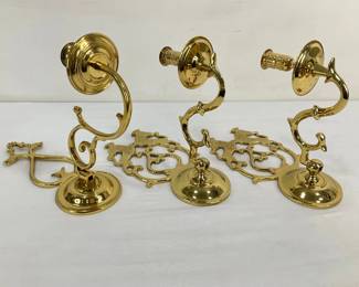 Brass Sconces