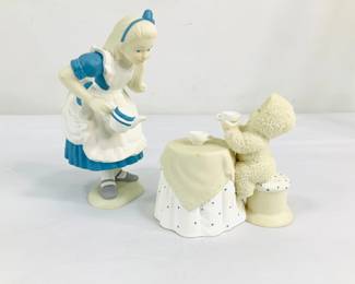 Snowbabies and Alice in Wonderland