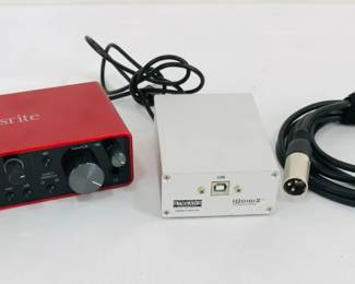 FocusRite Scarlett 2i2 Audio Interface & More