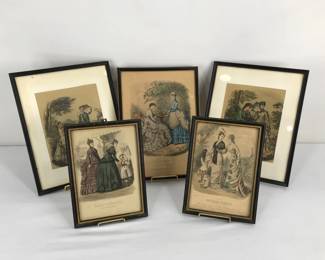 La Mode Illustree Print, Musee de Familles Print, Journal de Demoiselles Print and More