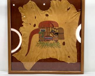 Plains Hide Painting