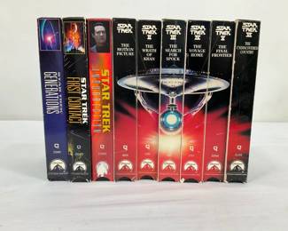 Star Trek Movie Complete Set - VHS