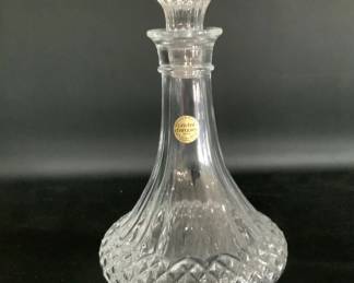 Cristal d'Arques Longchamp Ships Decanter