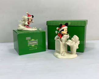 Mickey & Minnie Snowbabies
