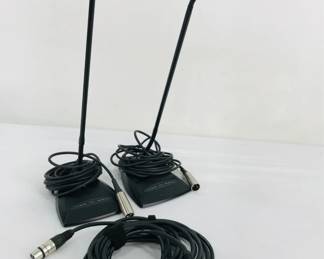 Shure Microflex Gooseneck Microphones & XLR Microphone Cable
