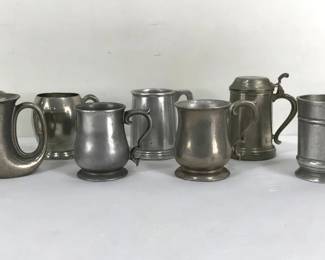 Pewter Beer Steins