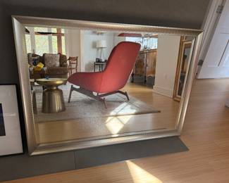 Large custom mirror 36x50. $200