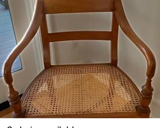 2 wood plantation chairs available. $395 each