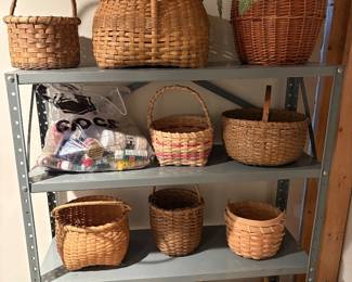 Wide selection of decorative wicker baskets