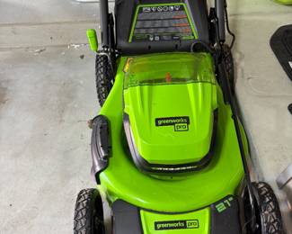 Nearly new lawn mower!