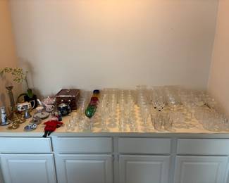 Incredible selection of wine glasses and tumblers
