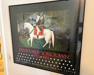 Exhibition poster issued in 1981 by the Abby Aldrich Rockefeller Folk Art Center