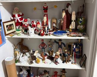 Shelf after shelf of incredible decorations for all holidays!