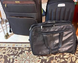Suitcases and computer bags