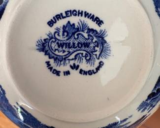 Burleigh ware Willow plates