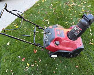 Snowblower available