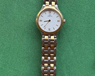 Individual photo of the women's 1990s Omega Daville watch