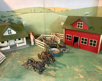 close up image of the farm scape