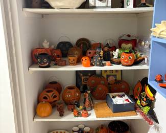 Pictures do not do this justice! So many Halloween and Christmas decorations!