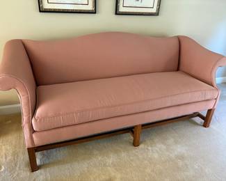 Beautiful colonial style upholstered couch