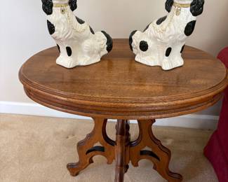 Beautiful wooden side table.