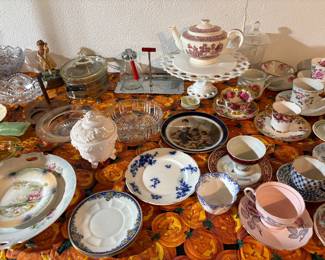 a Porcelain Paradise at this estate sale!