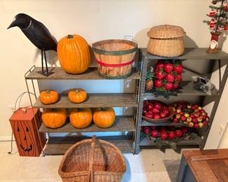 Selection of fall/harvest decorations