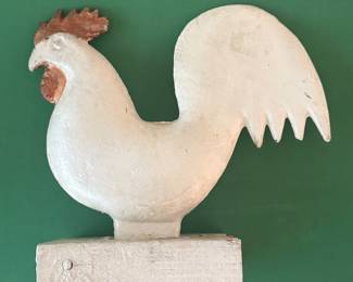 Original Hummer Rooster windmill weight