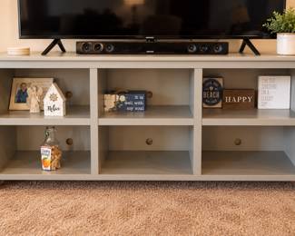Coastal Farmhouse Entertainment Console
