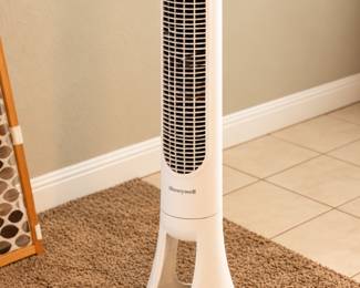 Honeywell Tower Fan in Cozy Interior